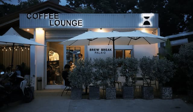 Brew concept art and signature roast menu